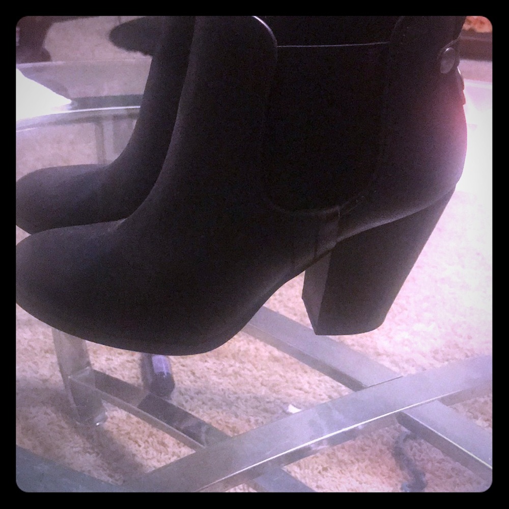 Carlos Santana booties very cute